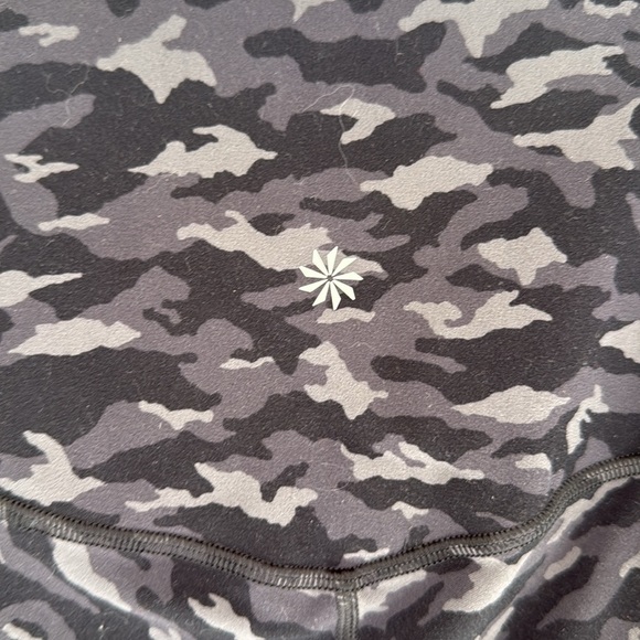 ATHLETA Salutation Stash Pocket Printed 7/8 Tights Leggings Size Medium - Picture 8 of 13